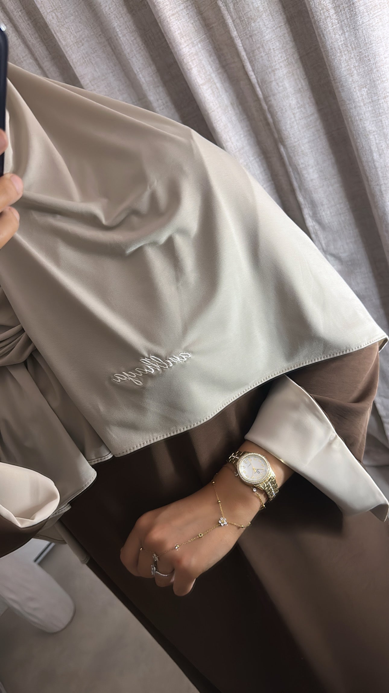 Abaya doublure