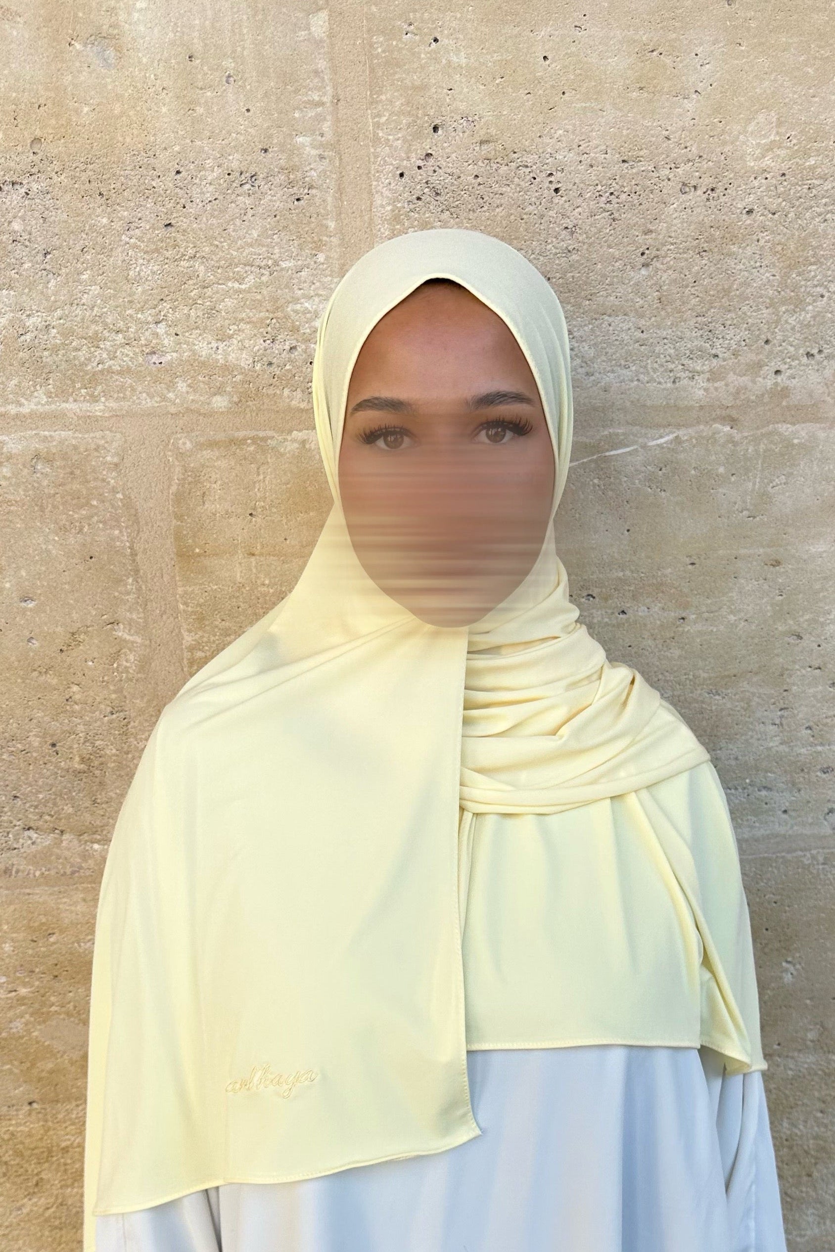 Hijab jersey premium Vanilla