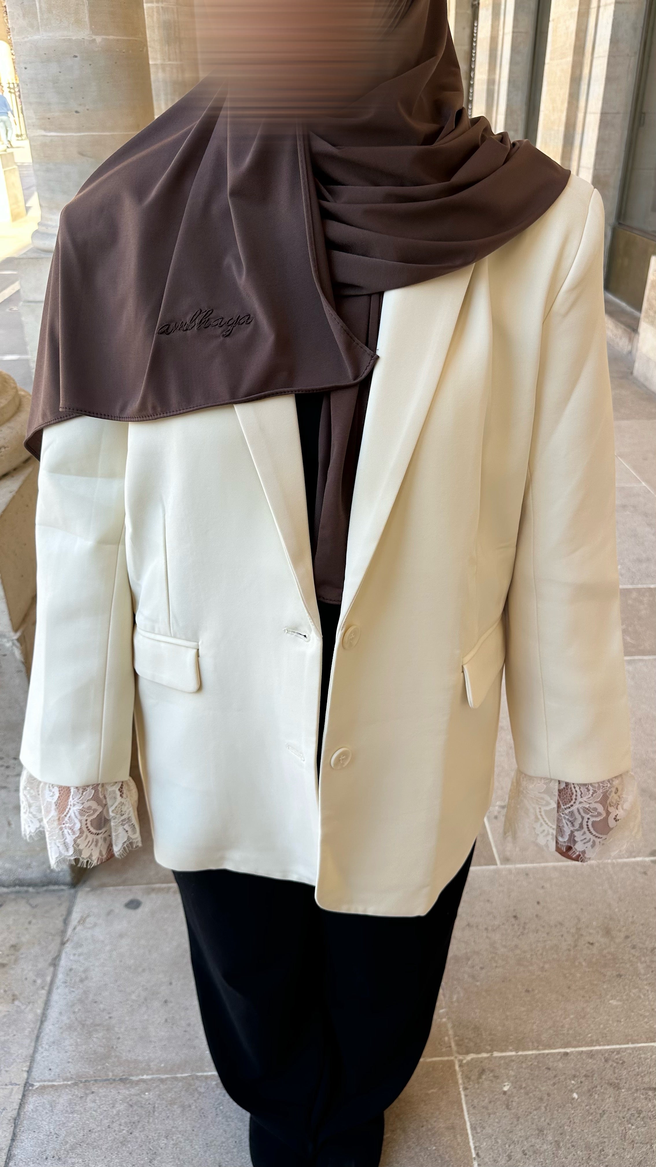 Blazer dentelle